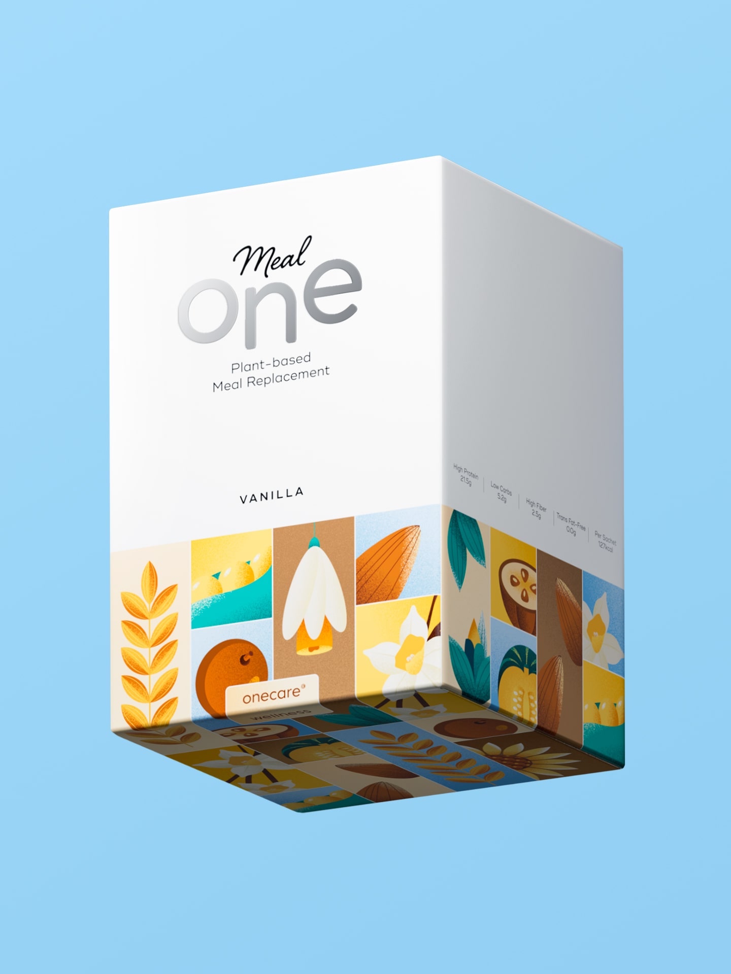 MealOne™ Vanilla | A plant-based meal replacement with complete balanced nutrients for a healthier you. MealOne™ Vanilla | A plant-based meal replacement with complete balanced nutrients for a healthier you.